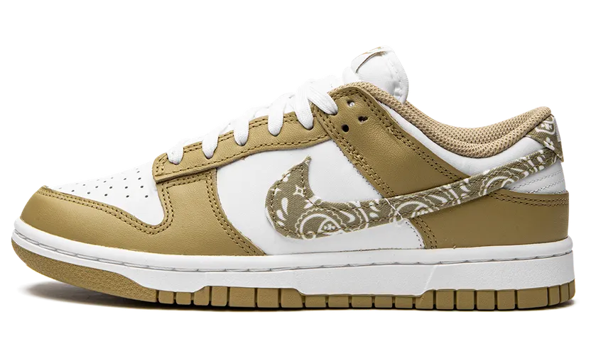 Nike Dunk Low Essential Paisley Pack Barley – “White / Barley-white” (DH4401-104)