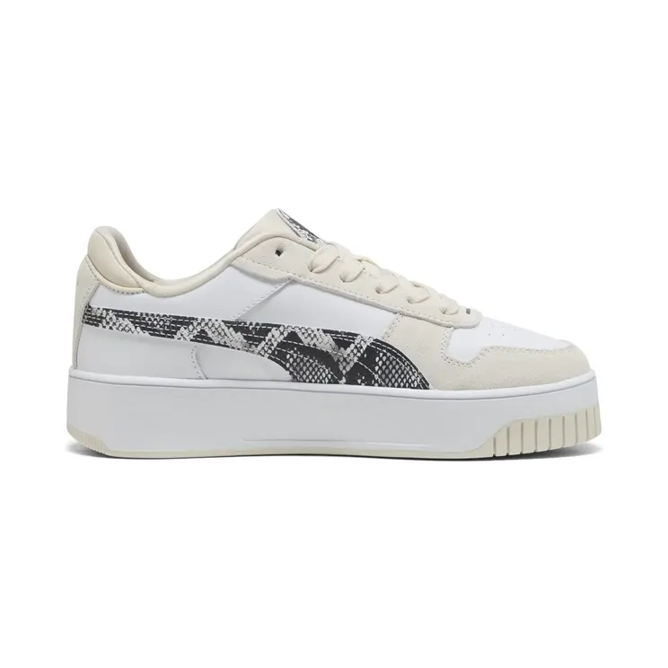 Puma Carina Street Snake Chic Plateau 02 vapor gray/puma black/puma Gold 41 “White EU” (401611)