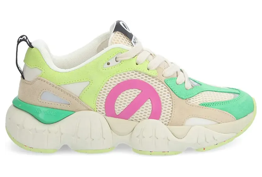 No Name sneaker Green / Dove / Lime (PNVKSMENNSBD)