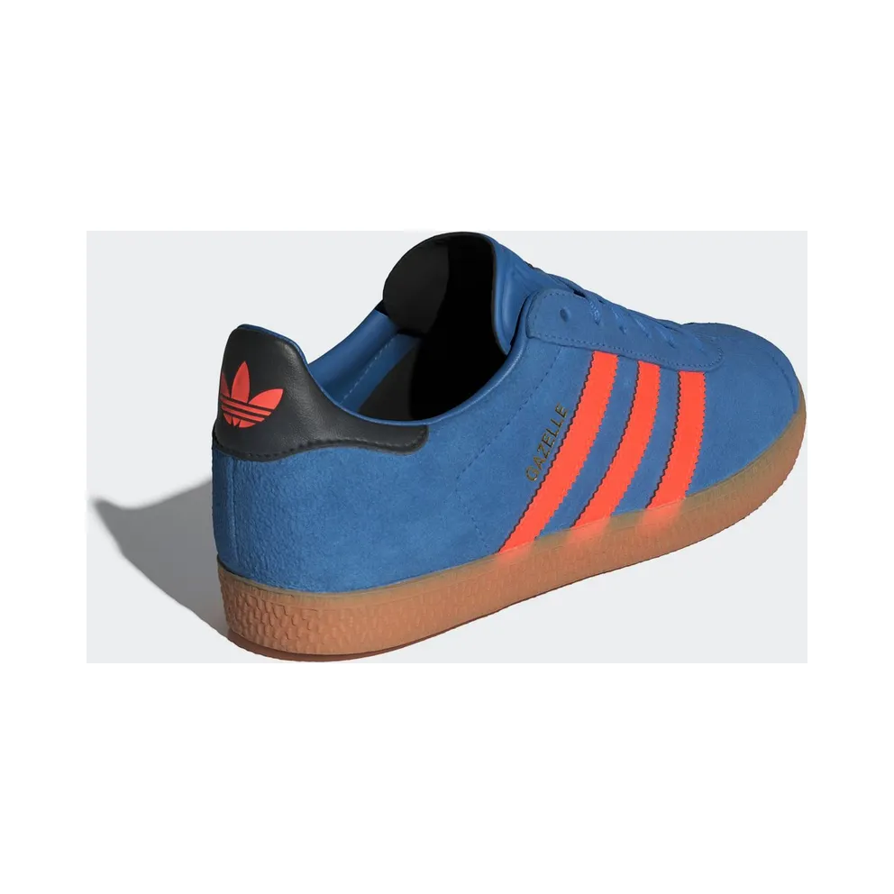 Adidas Gazelle Kids Focus Blue / Solar Orange / Core Black (JP7124)