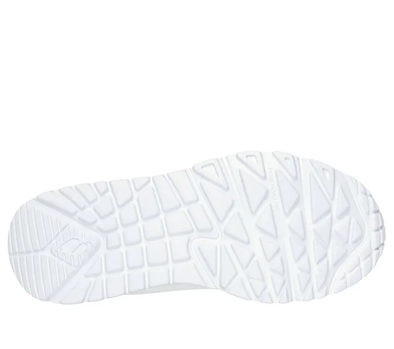 Skechers UNO Lite – Easy Zip Sneaker White