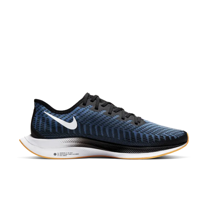 Nike Zoom Pegasus Turbo 2 Black Black/University Blue-Laser Orange-White (AT2863-009)