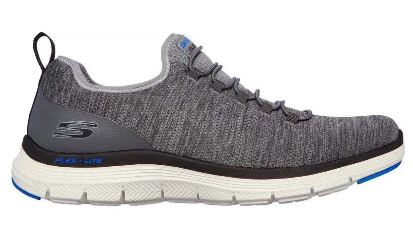 Skechers Flex Advantage 4.0 – Contributor Sneaker Grijs/Zwart