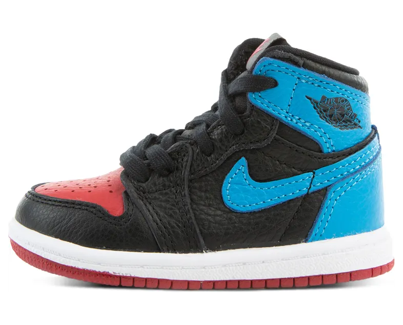 Air Jordan Nike AJ 1 Retro High UNC Chicago Leather (TD) (2020) (CU0450-046)