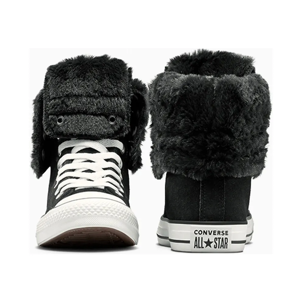 Converse Chuck Taylor All Star Fold Over Hi Black Egret (A15138C)