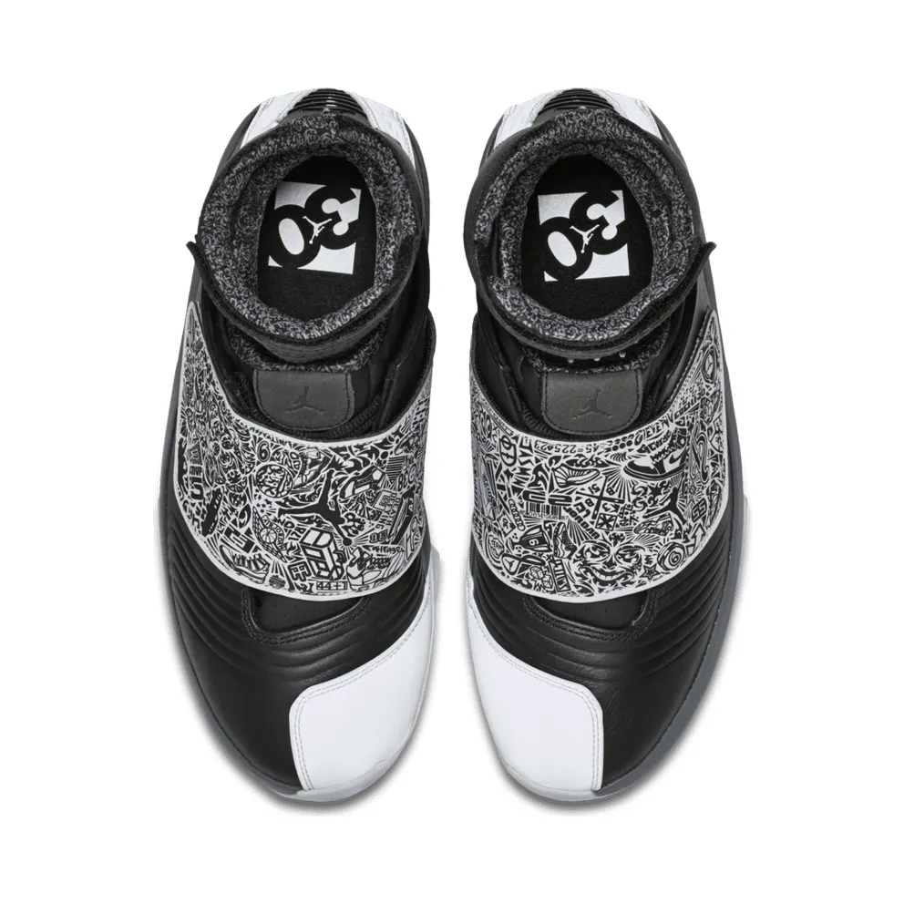 Jordan 20 Retro Playoff Black/White-Cool Grey (310455-003)