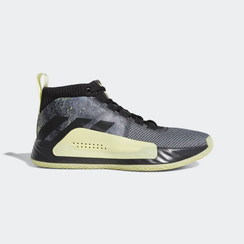 adidas Dame 5 Glow-In-The-Dark Grey Six/Grey Four/Core Black (F36933)