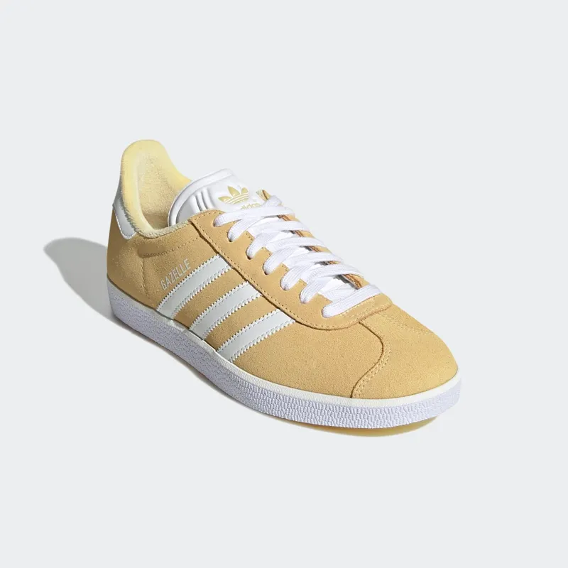 adidas Gazelle Orange Tint / Core White / Silver Metallic (GZ7683)
