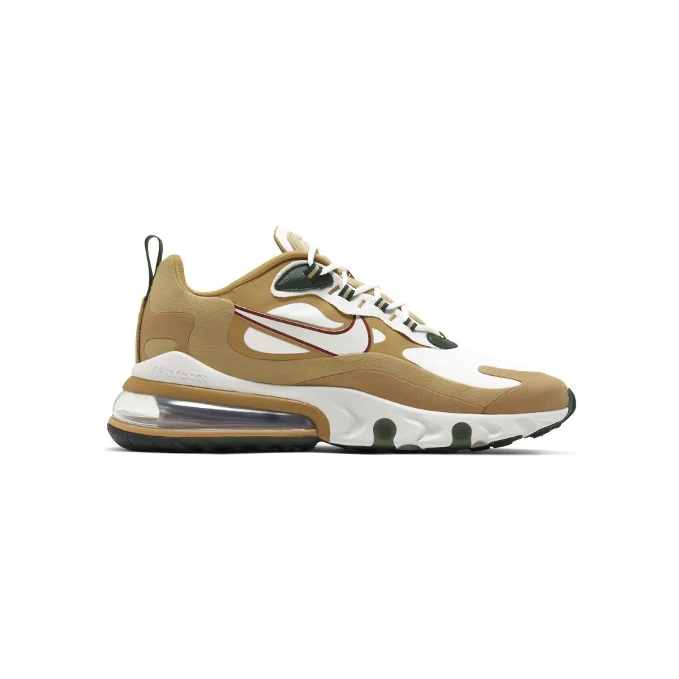 Nike Air Max 270 React Reggae Club Gold/Flat Gold/Wheat (AO4971-700)