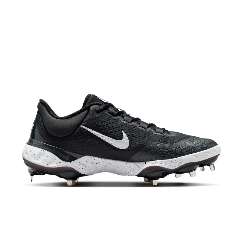 Nike Alpha Huarache Elite 4 Low Black Dark Smoke Grey White (DJ6521-003)