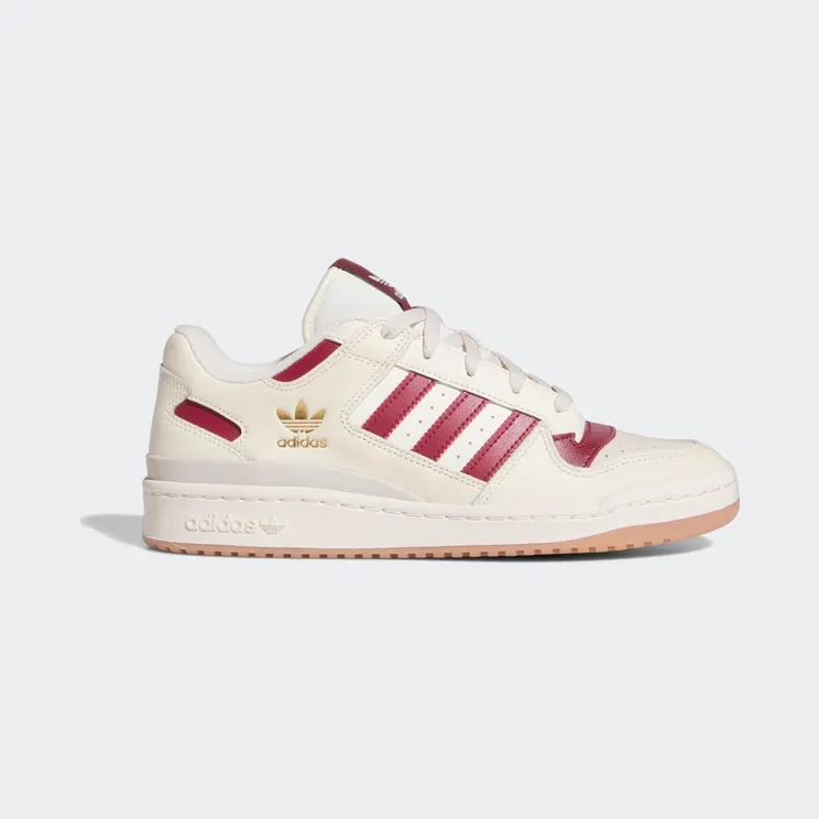 adidas Forum Low Off White / Collegiate Burgundy / Cream White (HQ1487)
