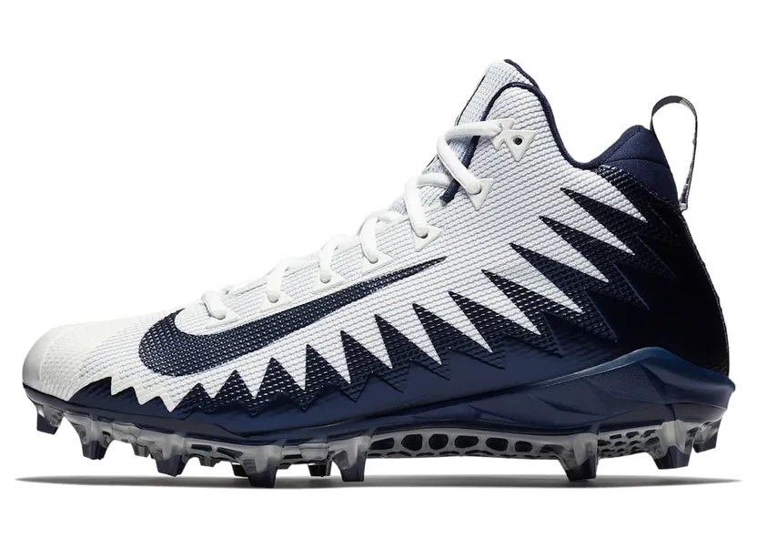 Nike Alpha Menace Pro Mid White Navy (871451-155)