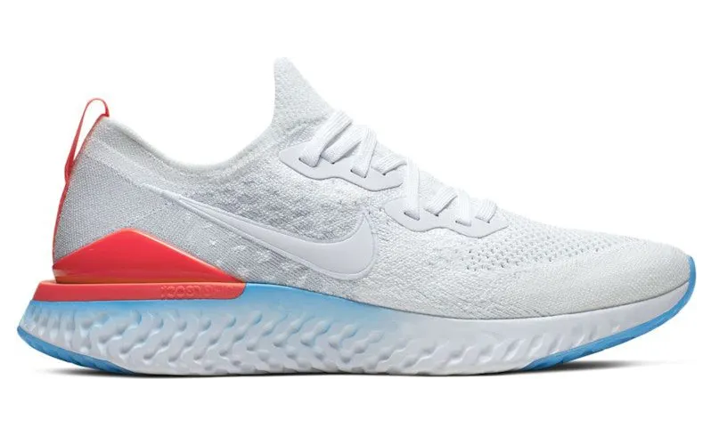 Nike Epic React Flyknit 2 Blue Hero Bright Crimson (CJ7794-146)