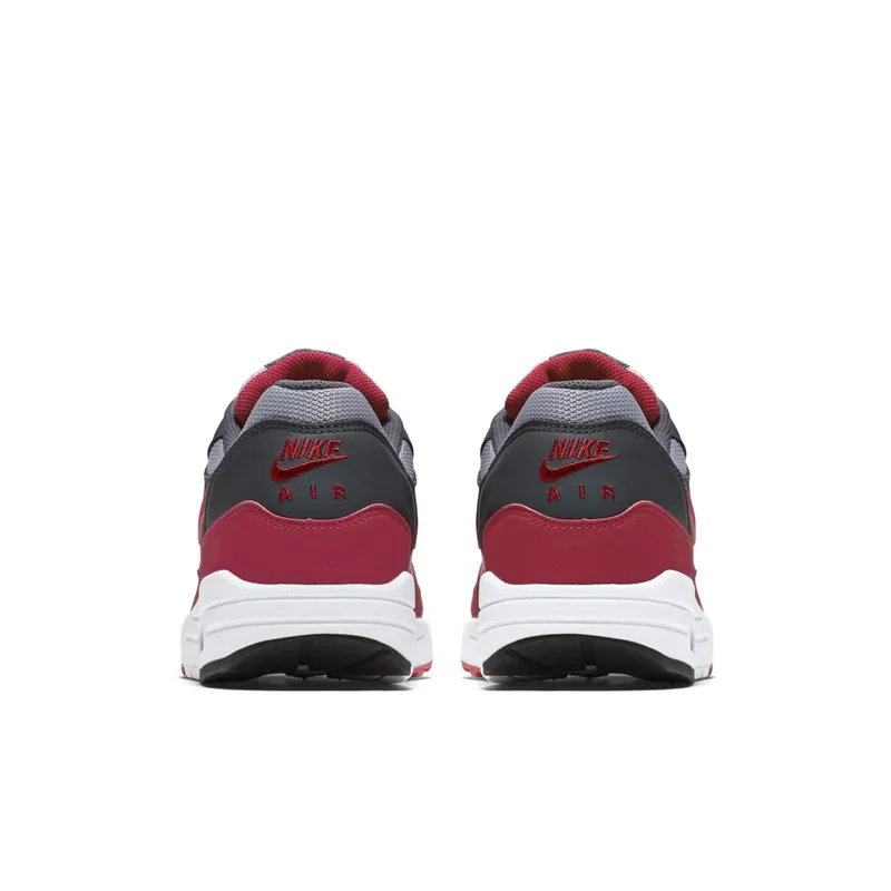 Nike Air Max1 Essential Wolf Grey/Gym Red-Dark Grey (537383-062)