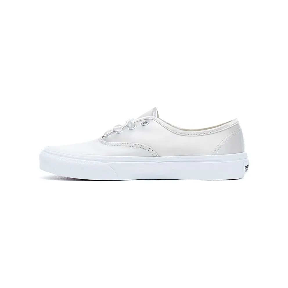Vans Authentic Satin Lux Light Silver Light Silver/White (VN0A38EMQ9J)