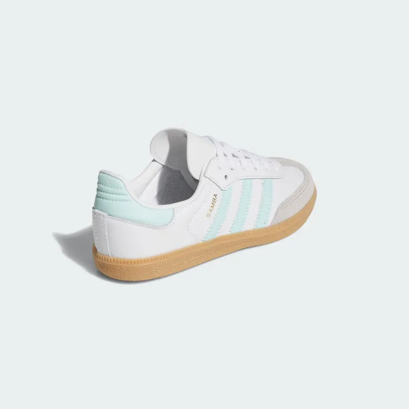 adidas Samba OG Cloud White Semi Flash Aqua Gum (JP5485)