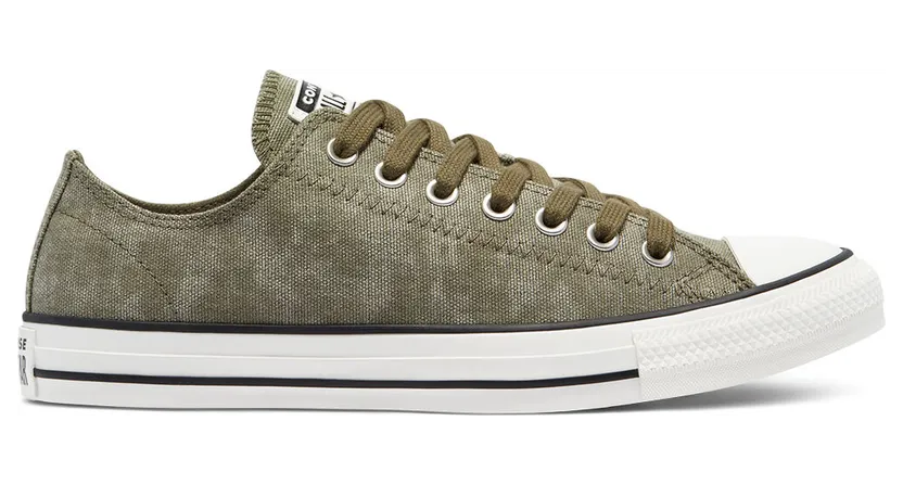 Converse Washed Canvas Chuck Taylor All Star Low Top Field Surplus/field Surplus (171063C)