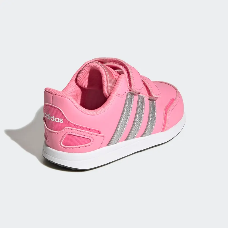 Adidas VS Switch 3 Lifestyle Running Hook and Loop Strap Bliss Pink / Silver Metallic / Pulse Magenta (GW6610)