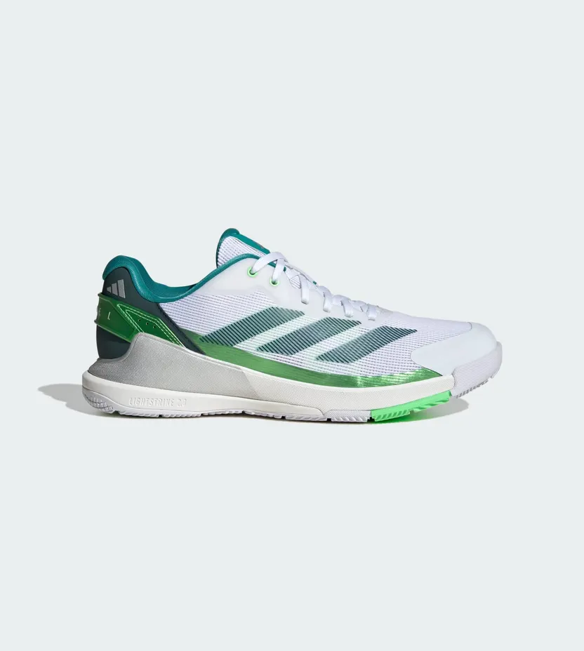 Adidas Crazyquick Padel Cloud White / Aurora Ivy / Lime Burst (JP7231)