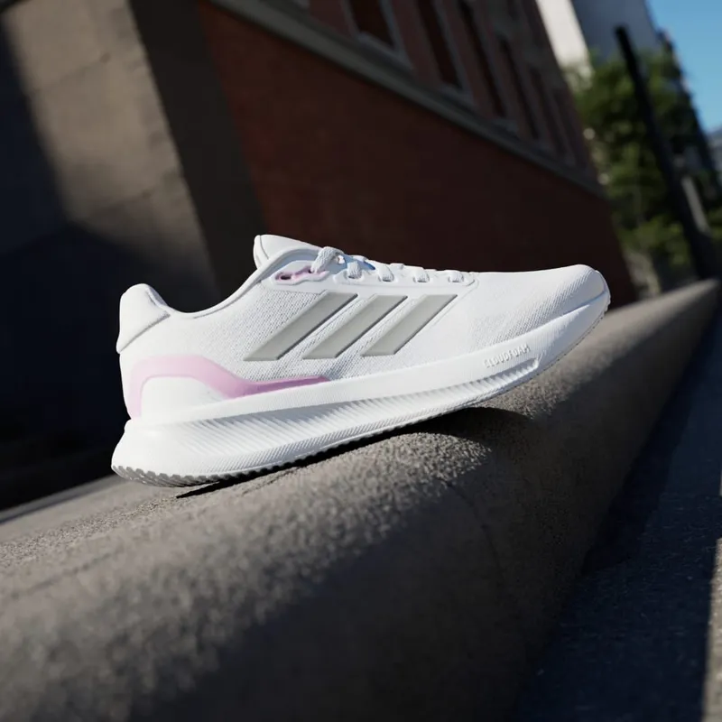 Adidas Runfalcon 5 Running Shoes Cloud White / Grey Strata / Core Black (JI3981)