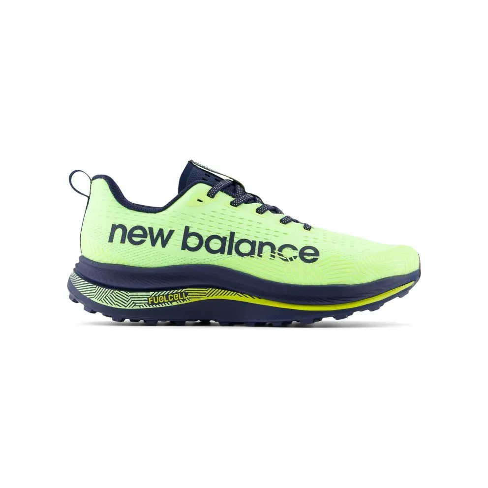 New Balance FuelCell SuperComp Trail Bleached Lime Glow Navy (MTTRXCC)