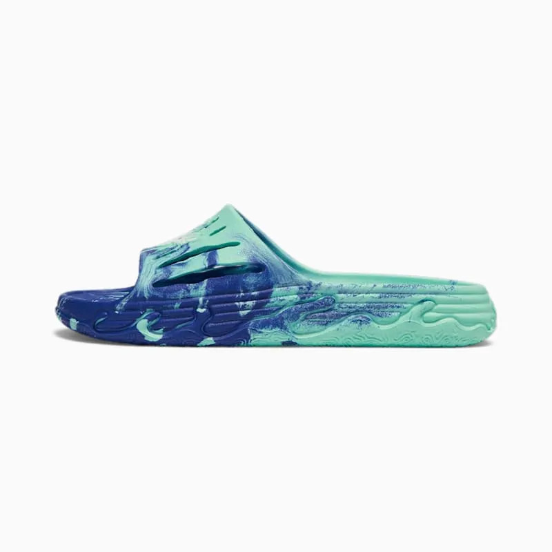 Puma LaMelo Ball MB.03 Slide Electric Peppermint Royal Sapphire (394223-02)