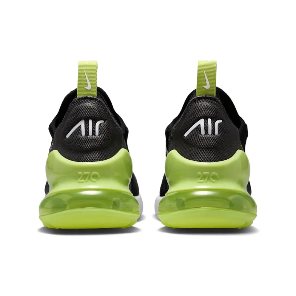 Nike AIR MAX 270 GS “LIGHT LEMON TWIST BLACK ANTHRACITE WHITE (GS)” (943345-704)