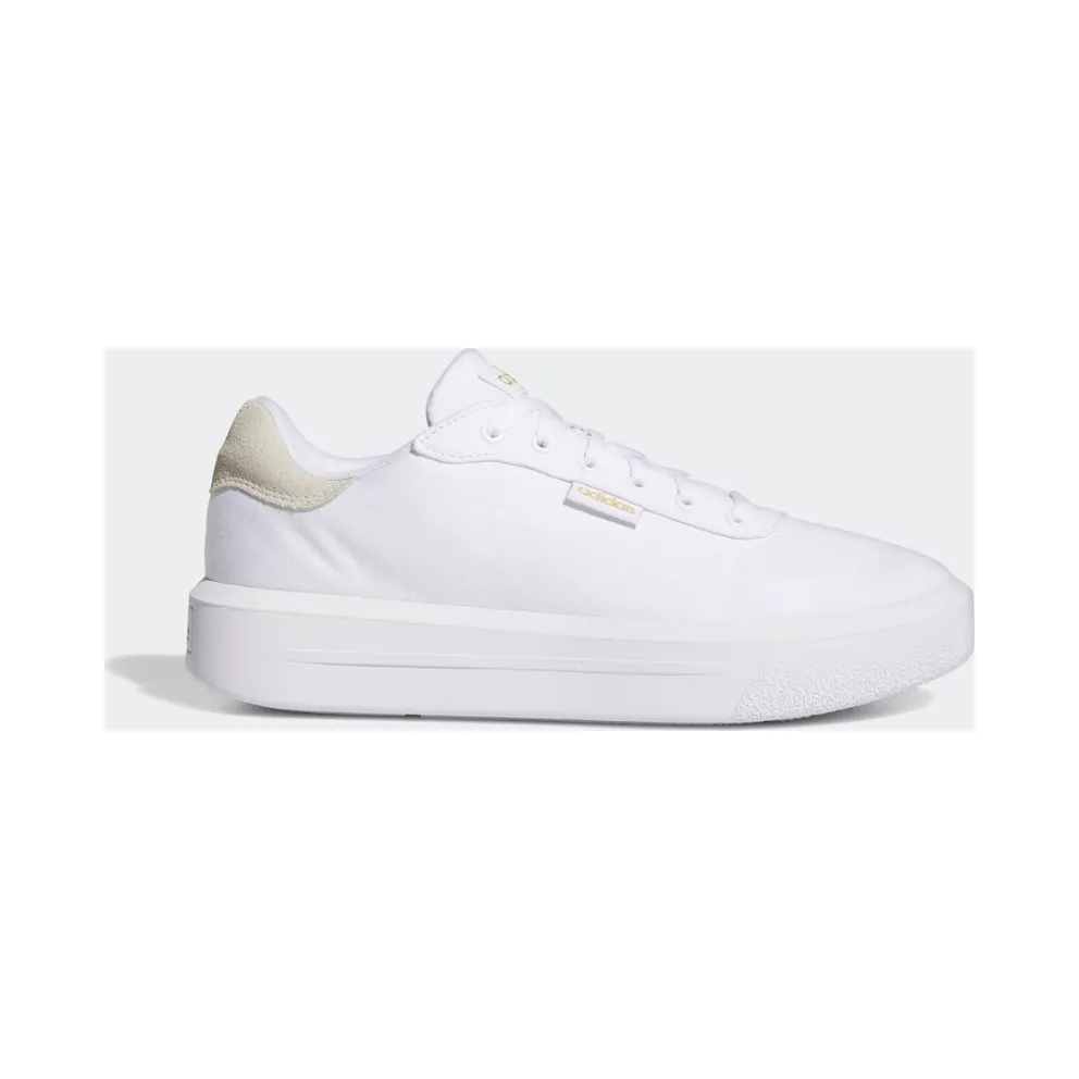 Adidas Court Platform CLN Cloud White / Gold Metallic / Core Black (GZ1689)