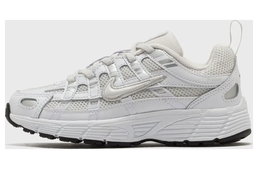 Nike P-6000 Platinum Tint White Silver