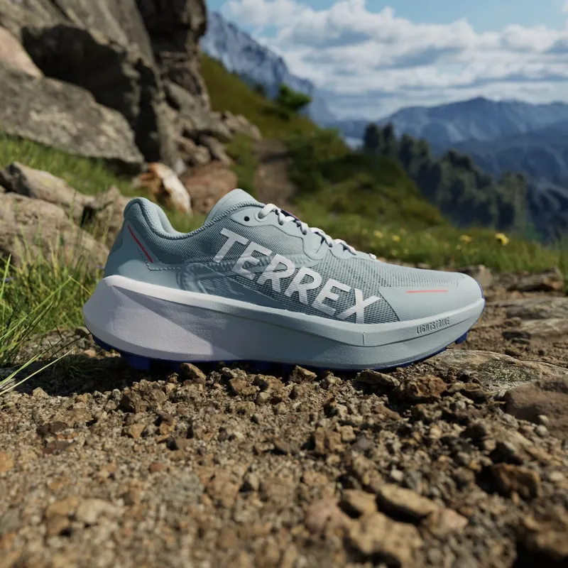 Adidas Terrex Agravic 3 Trail Running Magic Grey / Cloud White / Semi Lucid Blue (JP7255)