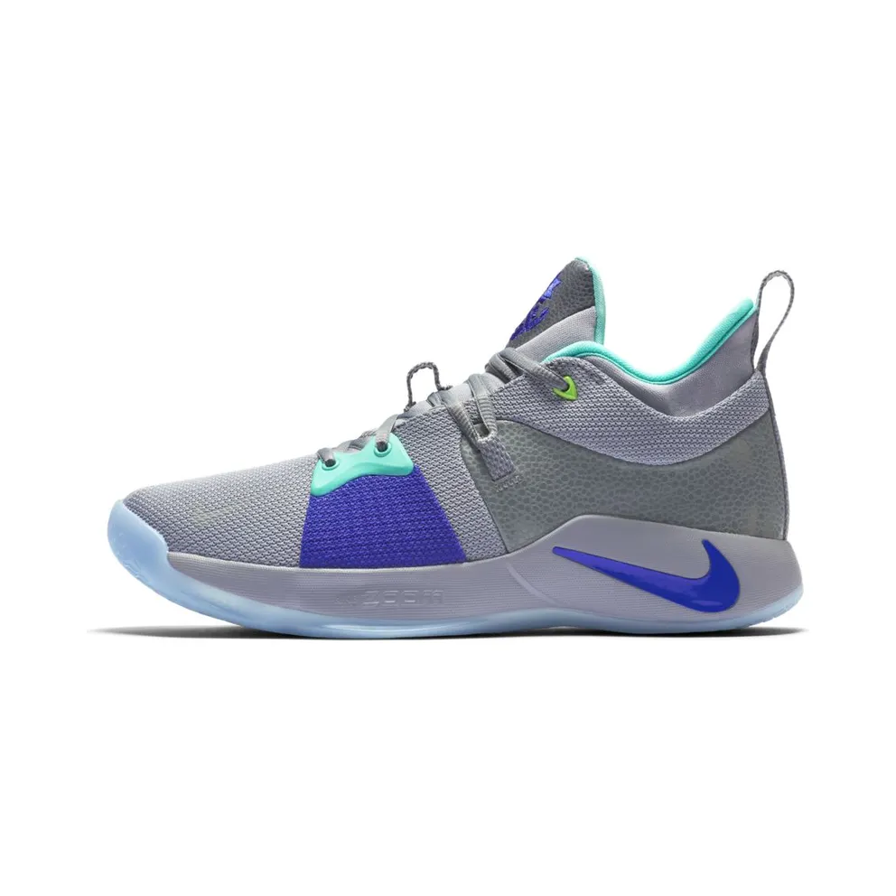 Nike PG 2 Pure Platinum Pure Platinum/Neo Turquoise-Wolf Grey (AJ2039 002)