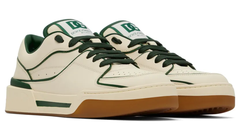 Dolce & Gabbana Off-White New Roma Sneakers (CS2036AY953) (4)
