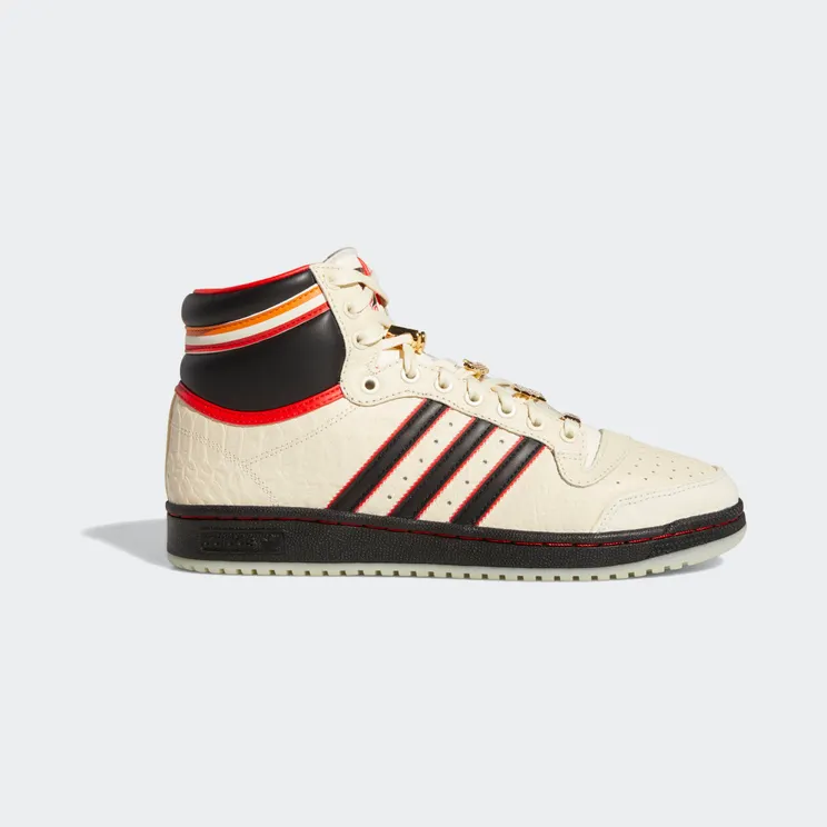 adidas Top Ten Hi ESPN Cream White / Core Black / Vivid Red (GZ1072)