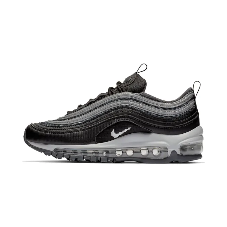 Nike Air Max 97 Y2K (GS) “Black / Dark Grey / Pure Platinum / Metallic Silver” (BQ8380-001)