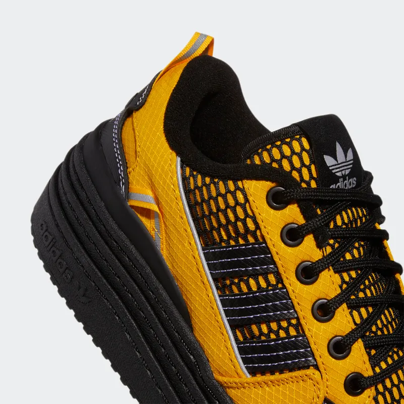 Adidas Triple Platforum Low Crew Yellow / Core Black / Silver Metallic (GY9608)