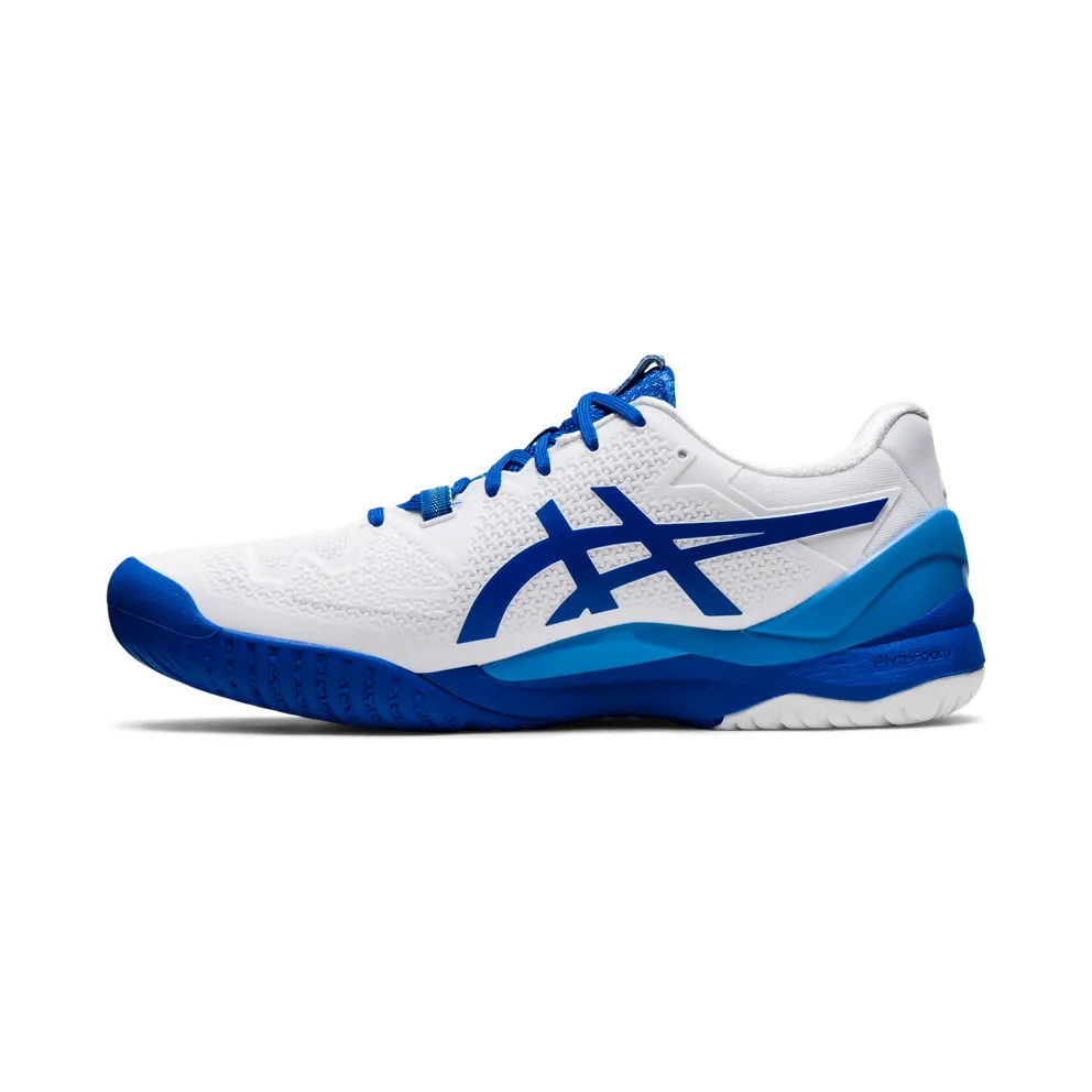 Asics GEL-RESOLUTION 8 White/Tuna Blue (1041A345.960)