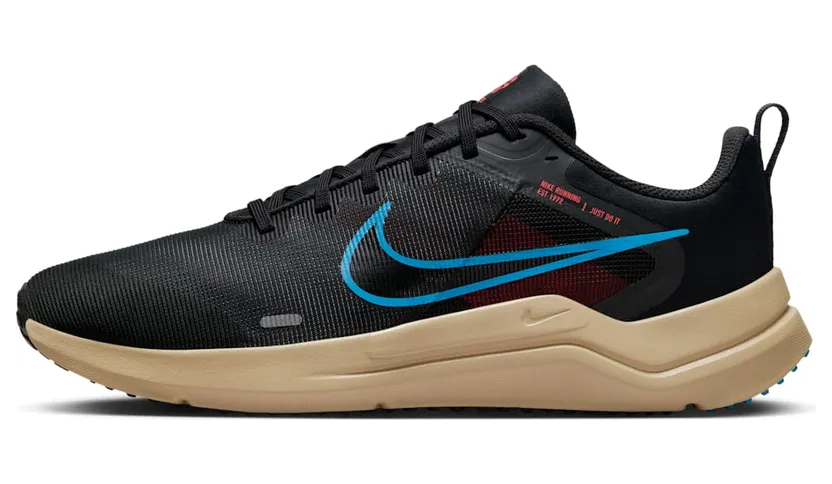Nike Downshifter 12 Dark Smoke Grey Laser Blue Khaki (DD9293-008)