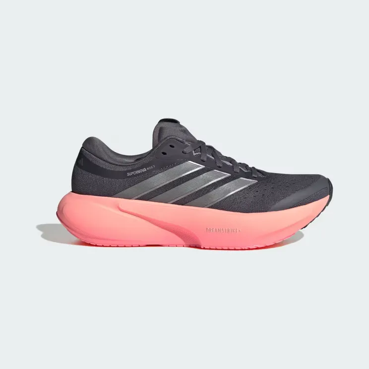 adidas Supernova Rise 3 Running “Aurora Onix / Iron Metallic / Acid Red” (KI9226)