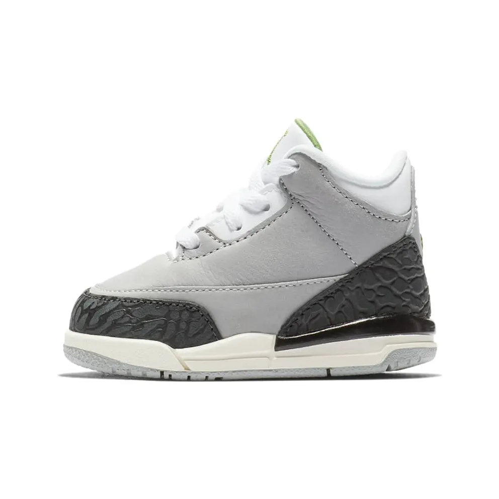 Jordan 3 Retro Chlorophyll (TD) Light Smoke Grey/Chlorophyll-Black-White (832033-006)