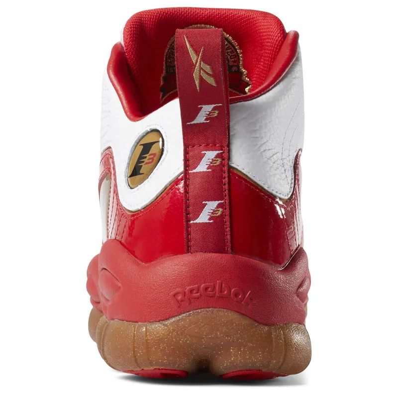 Reebok Iverson Legacy Red White Red/White-Black-Brass (Other Brands Reebok)