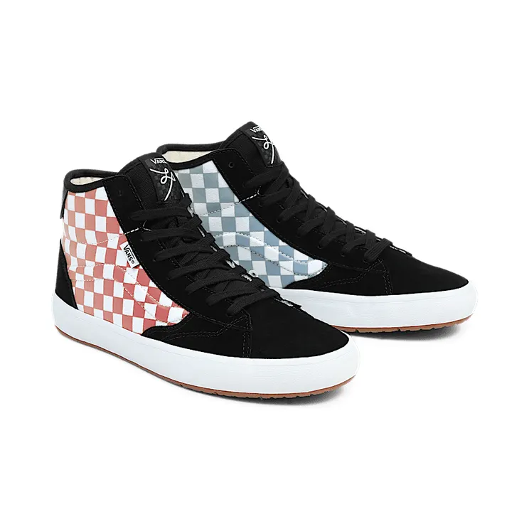 Vans The Lizzie Black Multi-Color Checkerboard (VN0A4BX1BML)