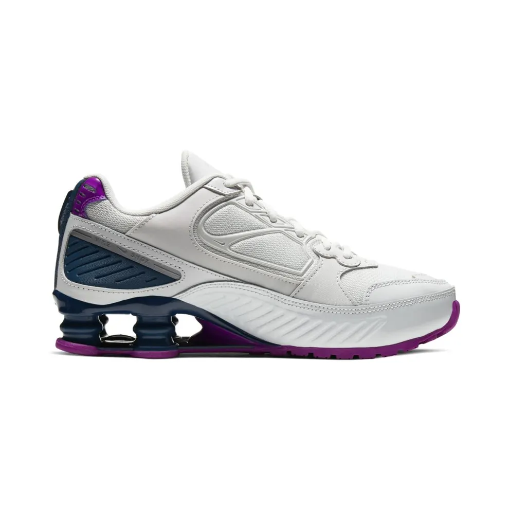 Nike Shox Enigma 9000 Grey “Photon Dust / Valerian Blue / Vivid Purple / Reflect Silver” (BQ9001-009)