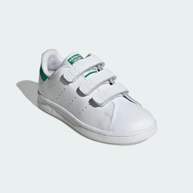 Adidas Stan Smith Comfort Closure Kids Cloud White / Cloud White / Green (JP9718)