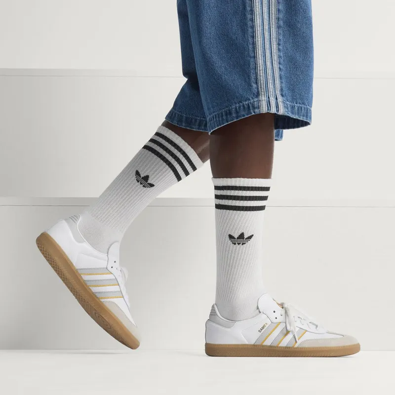 Adidas Samba Real Madrid Cloud White / Light Solid Grey / Gum (JQ4038)