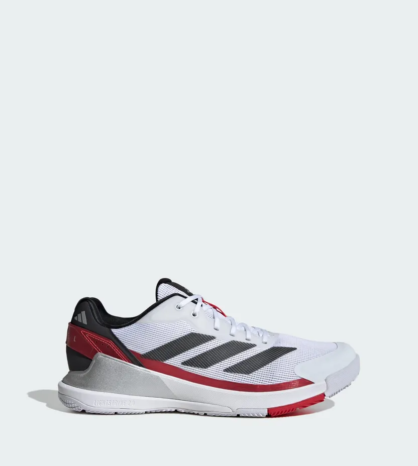 Adidas Crazyquick Padel Cloud White / Core Black / Lucid Red (IE3924)