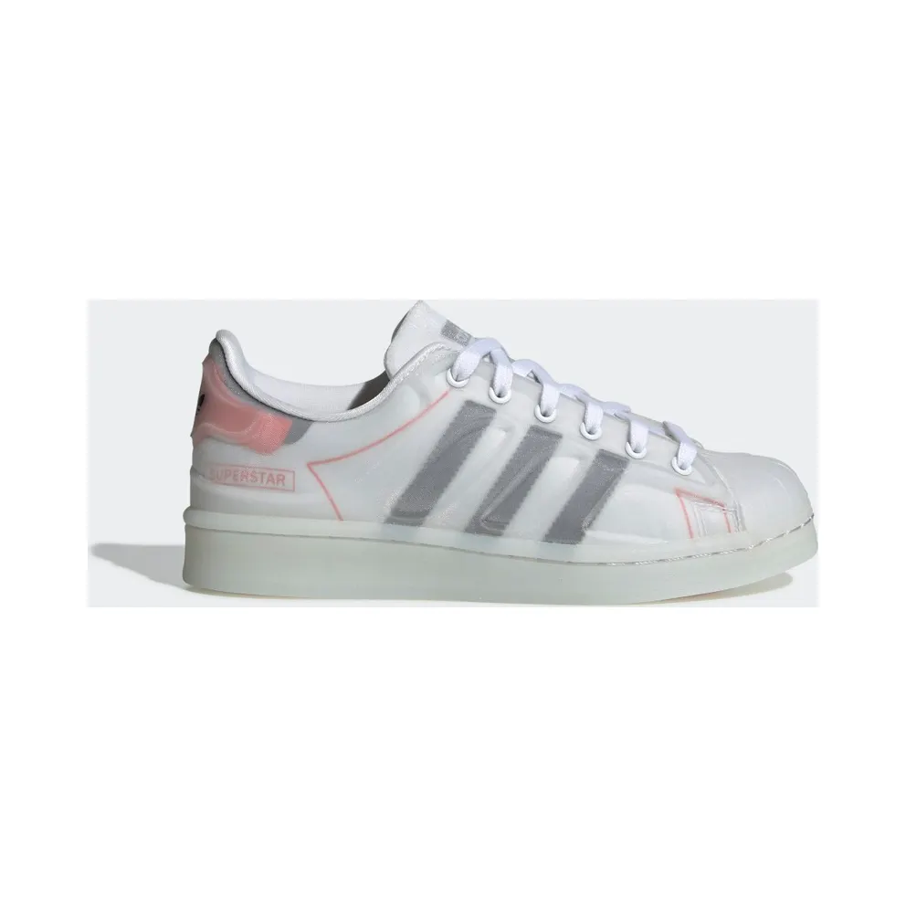 adidas Superstar Futureshell Schuh Cloud White / Core Black / Semi Solar Red (S42622)