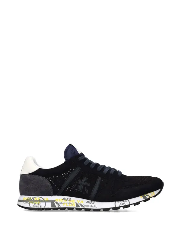Premiata Eric geperforeerde suède sneakers – Blue (ERIC8233)