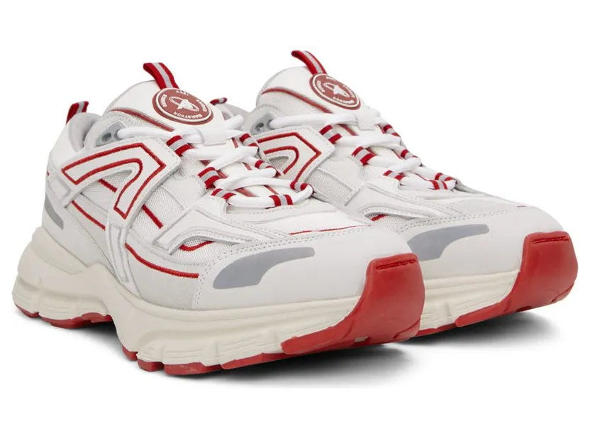 Axel Arigato White & Red Marathon R-Trail WHITE/RED (F0568003) (4)