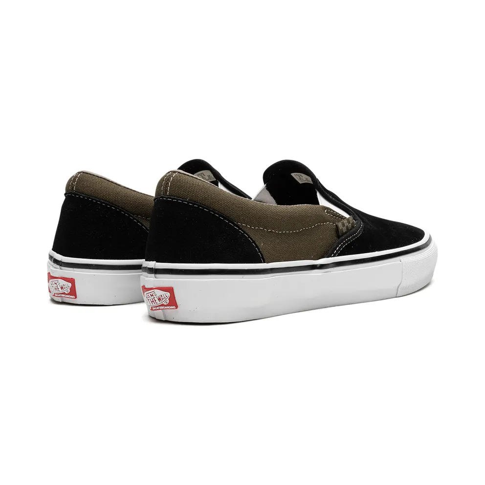 Vans Skate Slip-On “Black / Olive” (VN0A5FCAB1V)