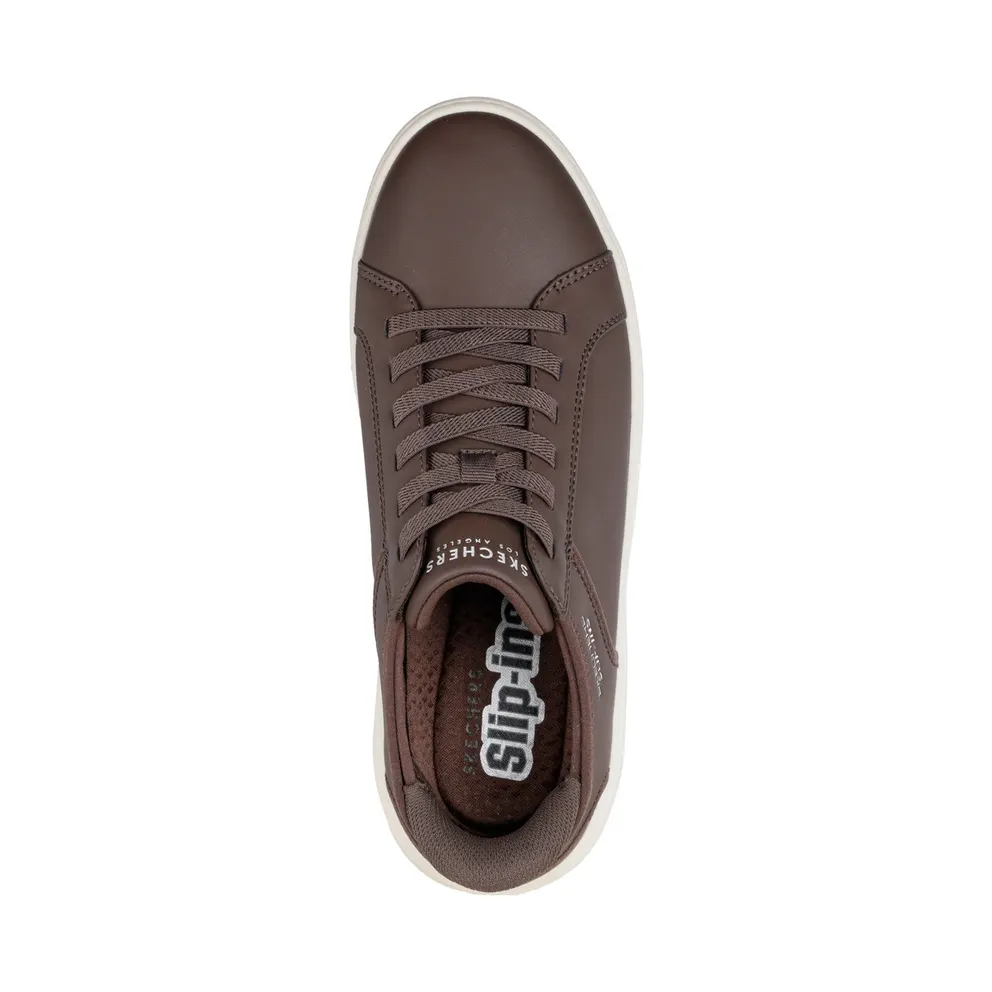 Skechers Slip-ins: Court Break – Double Vented Sneaker Bruin